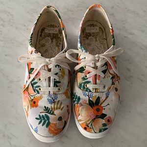 Women’s size 7.5 Keds Rifle Paper Co Shoes